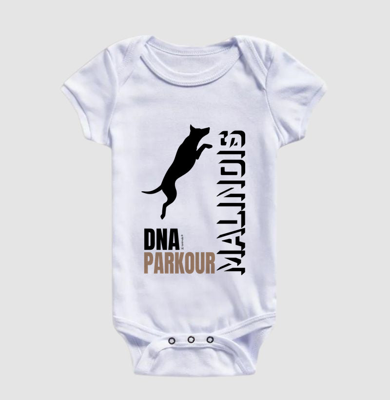 Body Infantil Malinois DNA Parkour - Essência