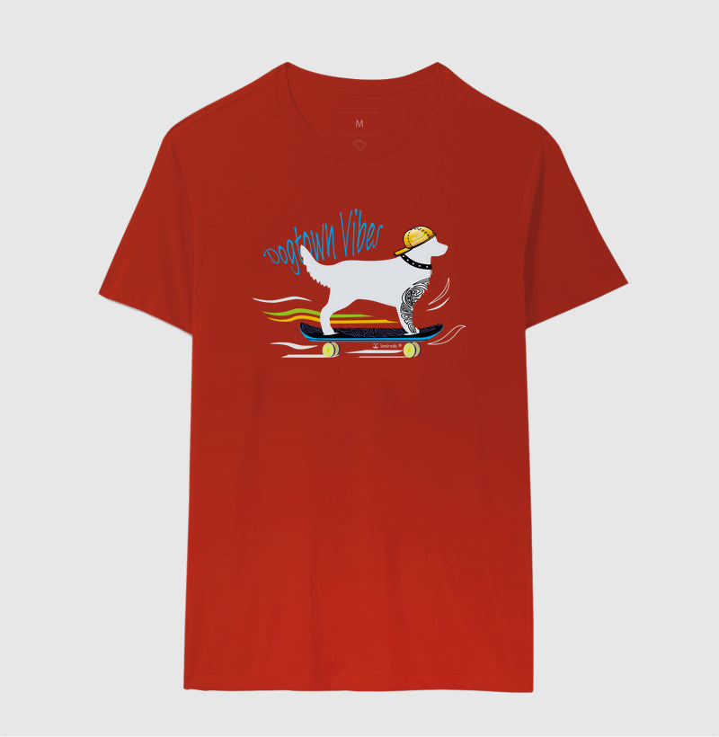 Camiseta Golden Retriever - Skatista