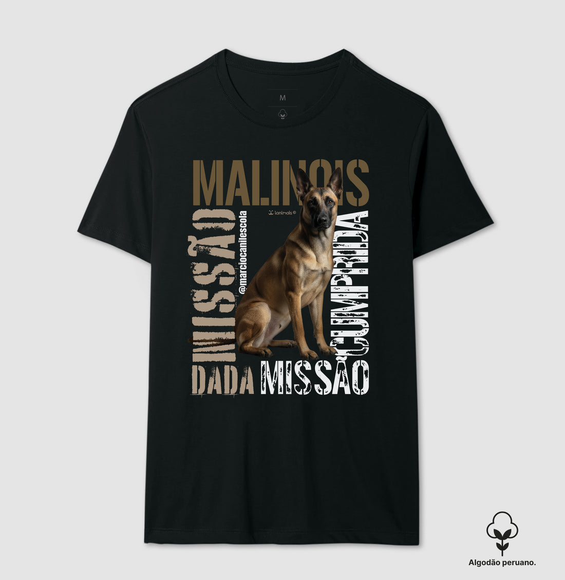 Camiseta - Marcio - Canil Escola - Missão Dada - Personalizada