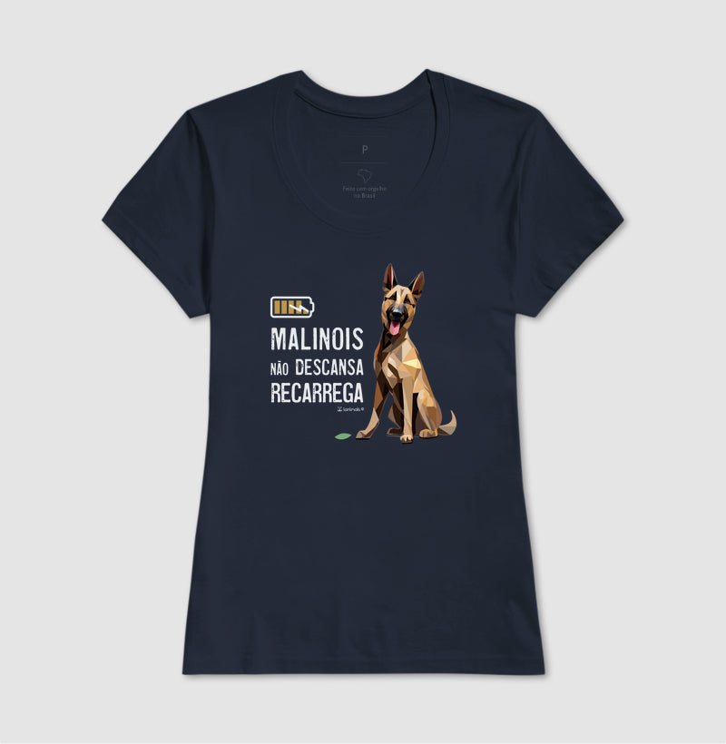 Camiseta Malinois Não Descansa - Essência