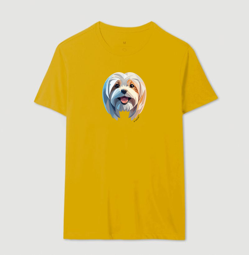Camiseta Lhasa Apso - Coleções Geoma