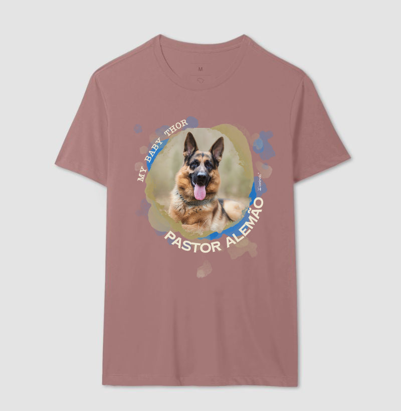 Camiseta Foto Pet - Fluid Splash - Personalizada | iAnimals