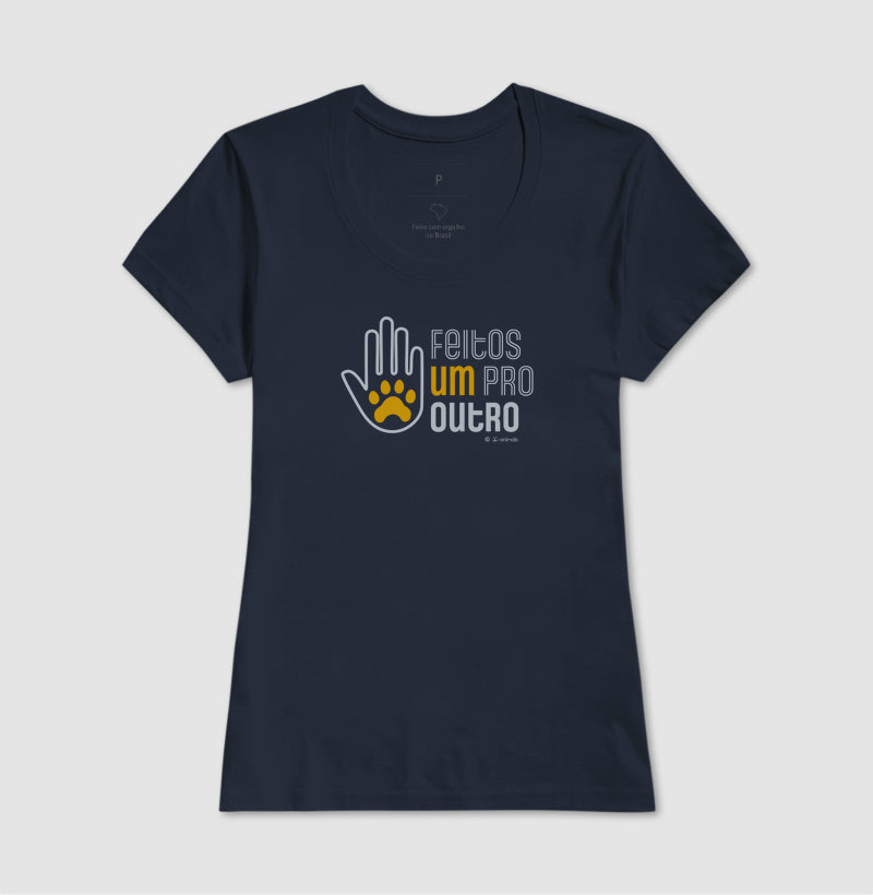 Camiseta Pets, Feitos um Pro Outro - Coleção AFETO