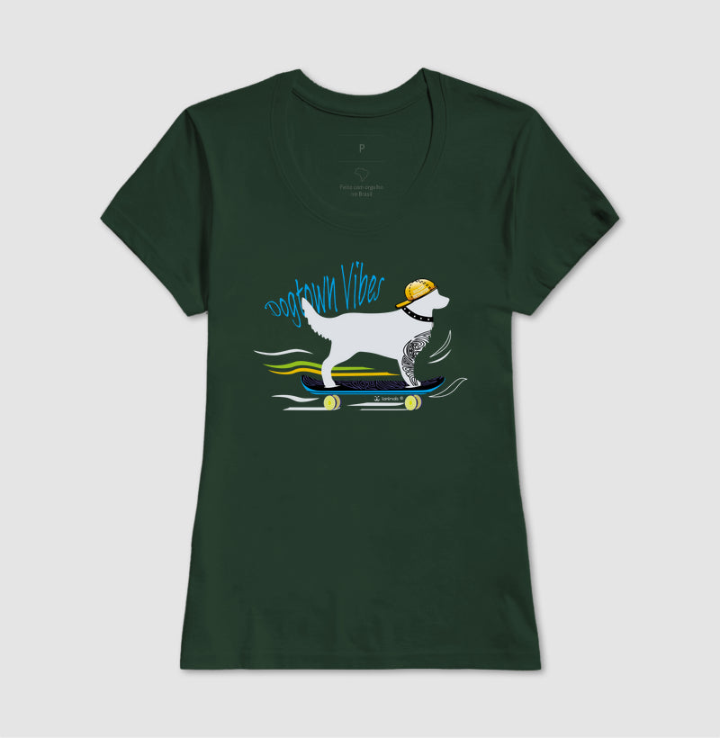 Camiseta Golden Retriever - Skatista