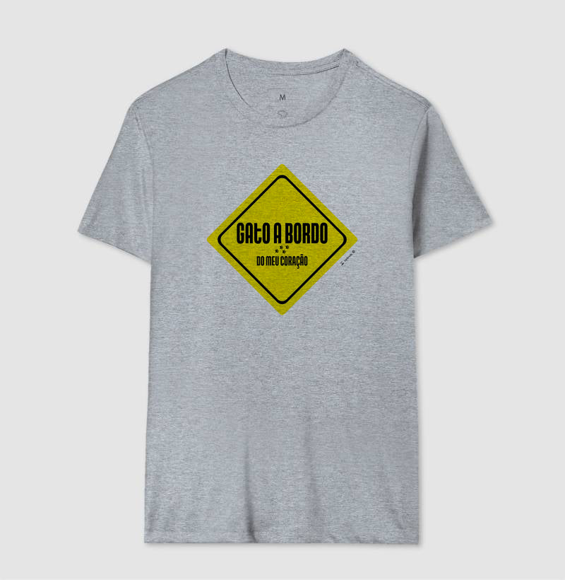 Camiseta Gato a Bordo - Afeto