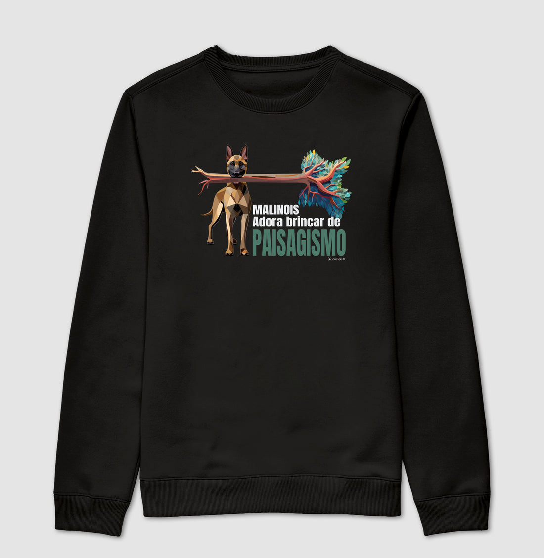 Moletom Suéter Malinois Paisagismo - Essência