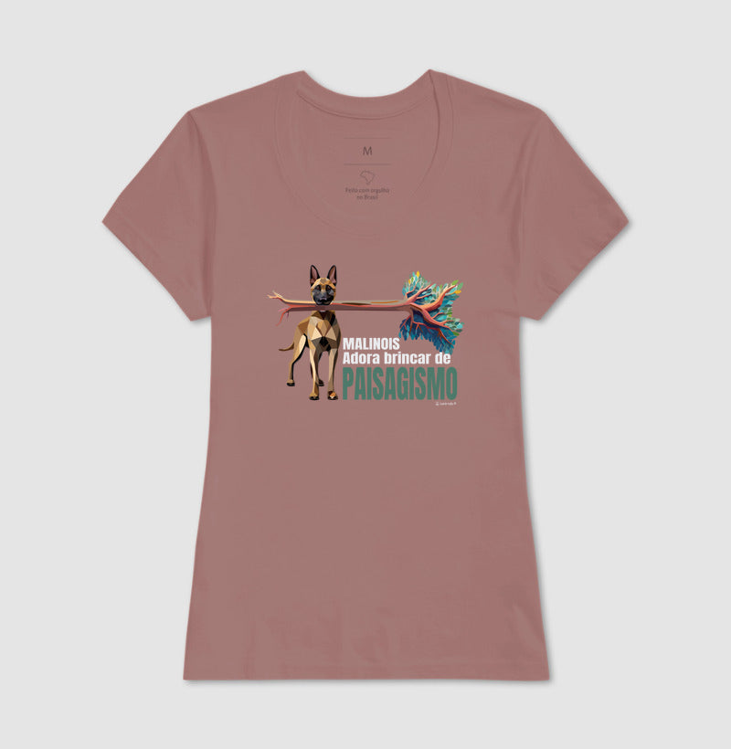 Camiseta Malinois Paisagismo - Essência
