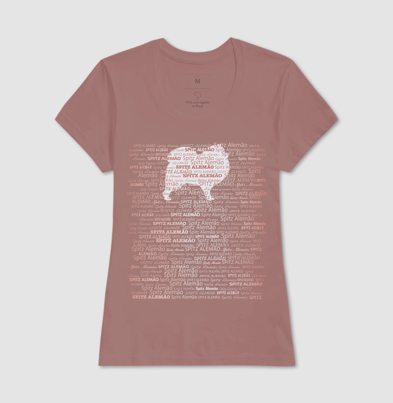Camiseta Spitz Alemão - Tessitura