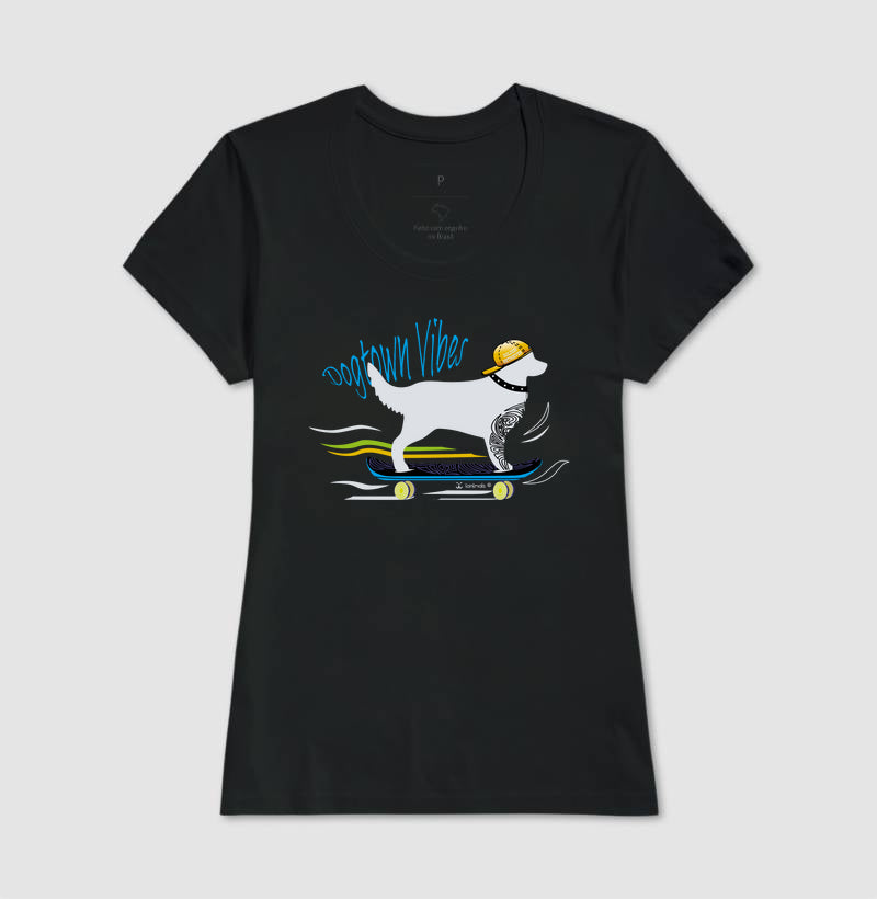Camiseta Golden Retriever - Skatista