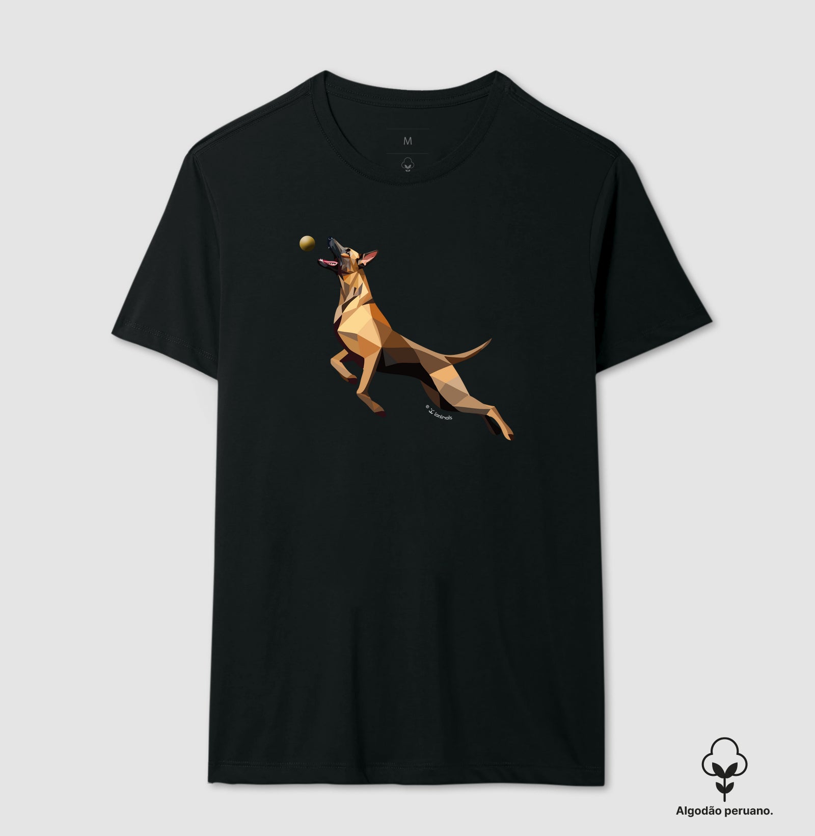 Camiseta “INCA SOFT” Malinois O Pulo - Perfil/Geoma