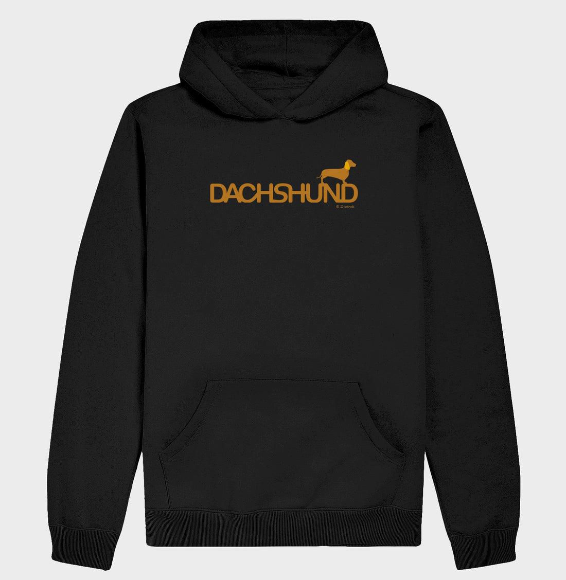 Moletom com Capuz Dachshund - Identidade (sem cadarço)