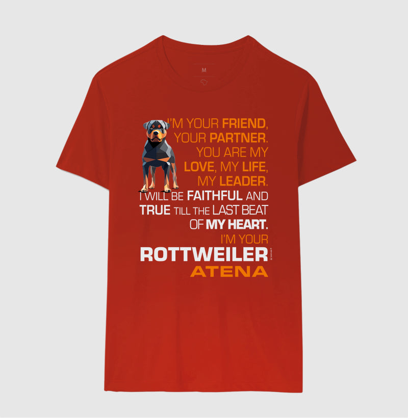 Camiseta Rottweiler Atena - I’m your - Essência