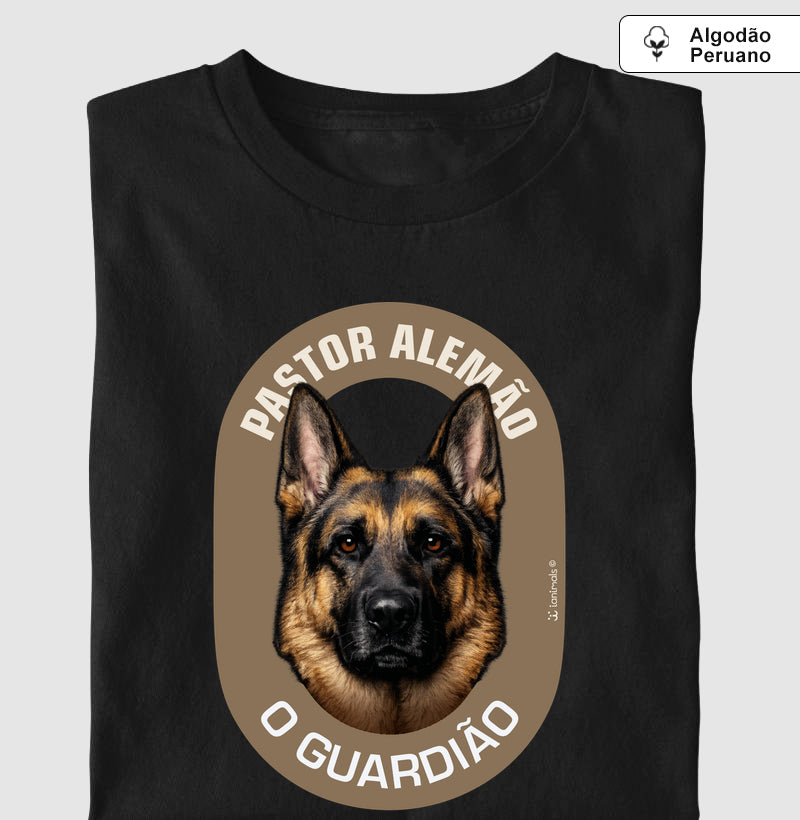 Camiseta INCA SOFT - Pastor Alemão O Guardião - Essência