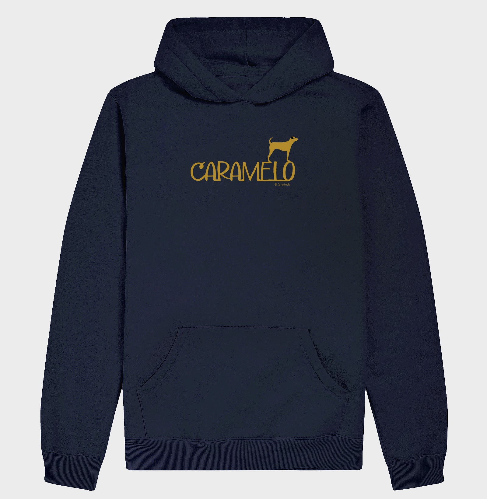 Moletom com Capuz cachorro Caramelo - Identidade (sem cadarço)