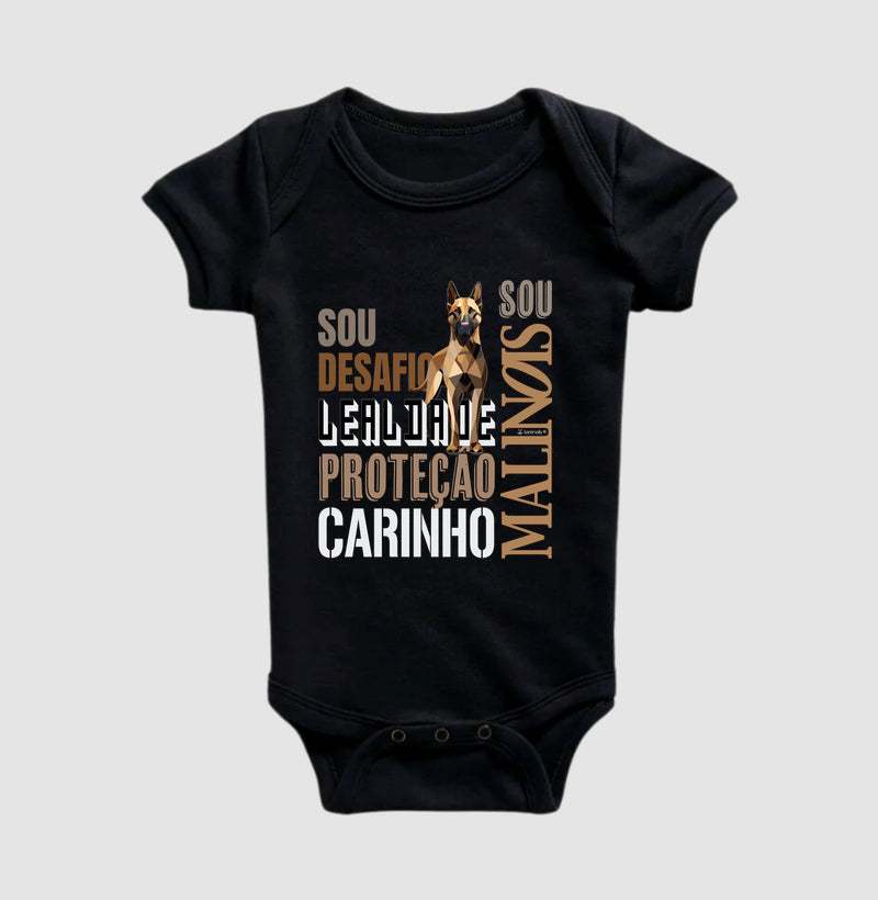 Body Infantil Malinois SOU - Essência