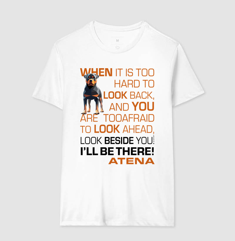 Camiseta Rottweiler Atena - I’ll be there - Essência