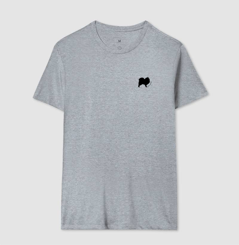 Camiseta Spitz Alemão - Perfil / Side