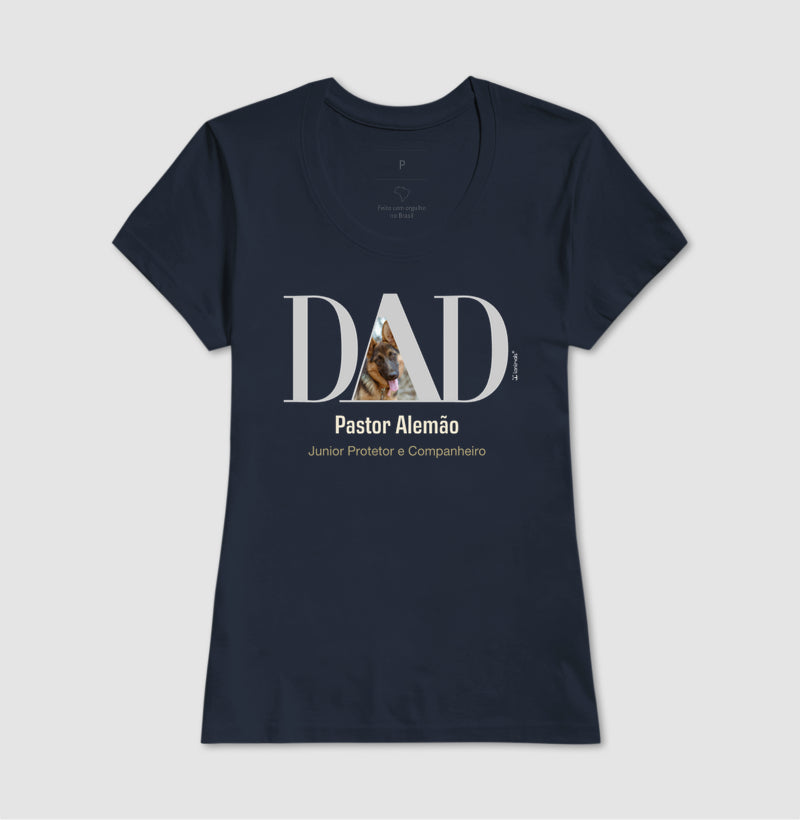 Camiseta MOM or DAD Fotos - 1 ou 3 fotos - Personalizada | iAnimals