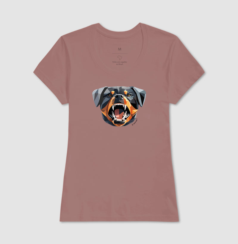 Camiseta Rottweiler Guardião - Geoma