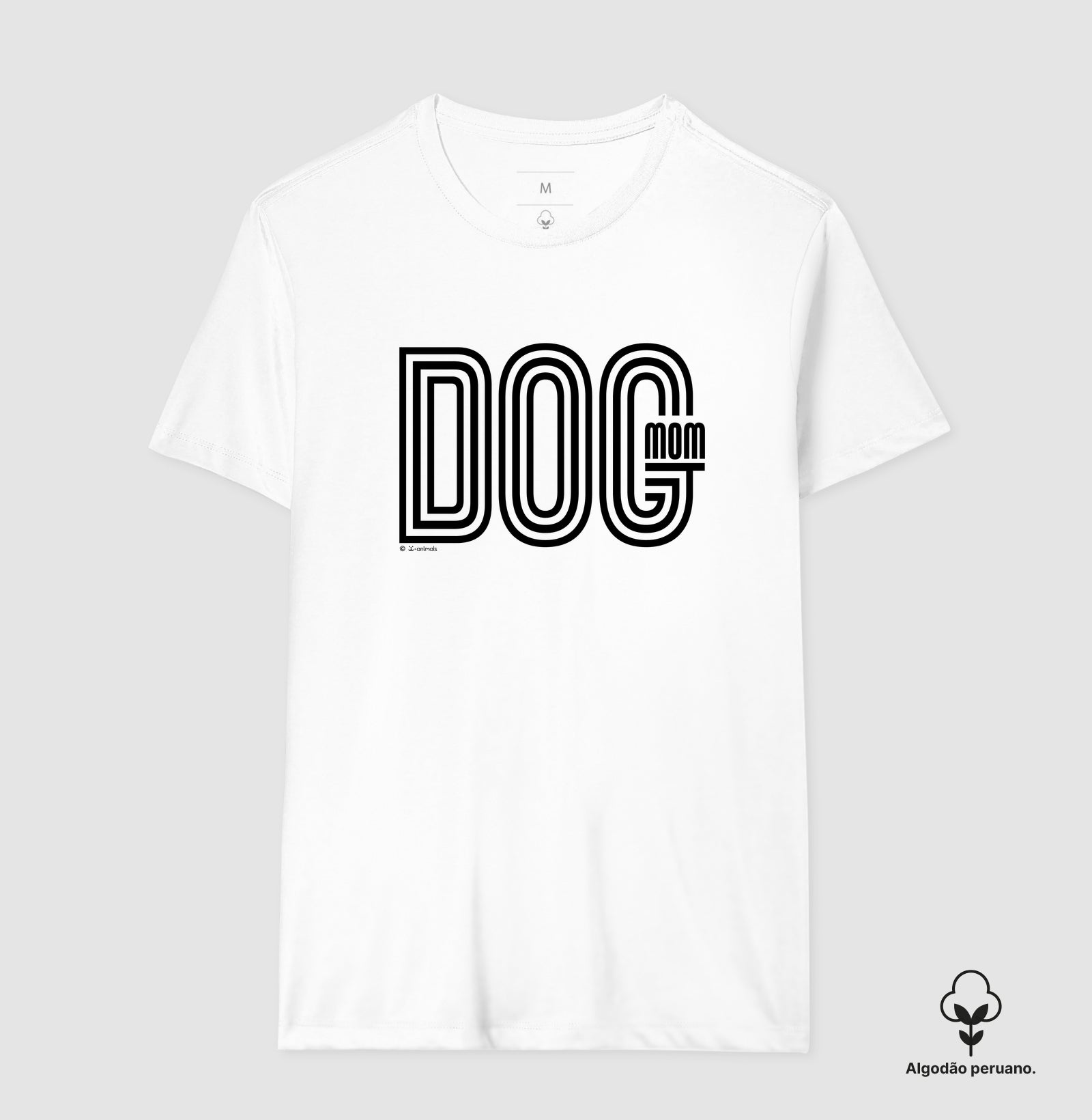 Camiseta “INCA SOFT” Dog Mom  - Coleção AFETO