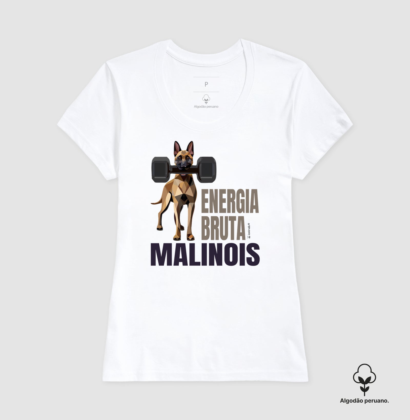 Camiseta Malinois “INCA SOFT” Energia Bruta- Essência