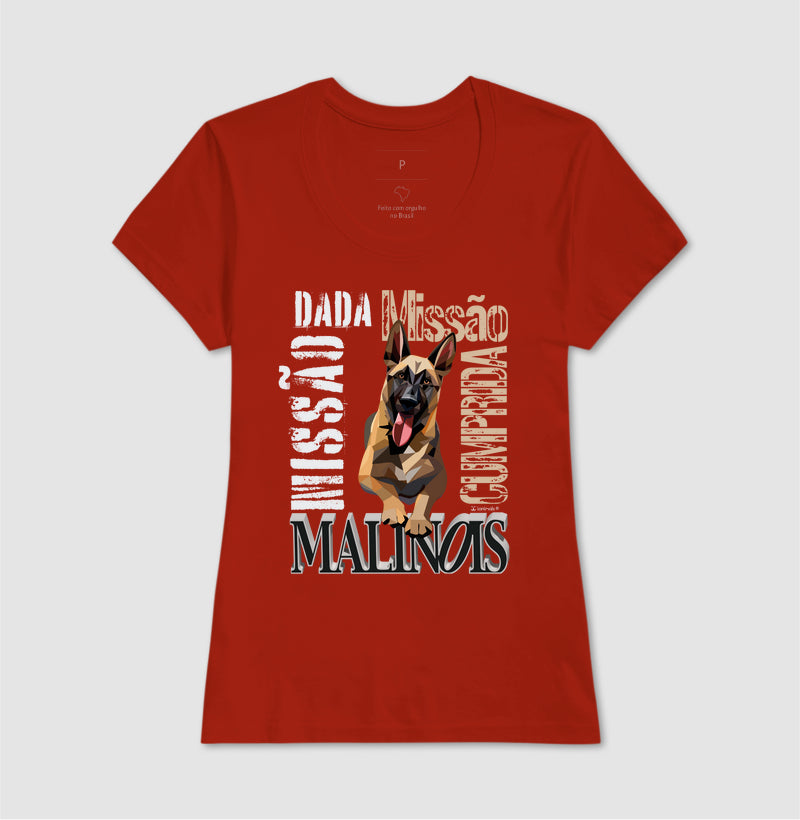 Camiseta Malinois Missão Comprida - Essência