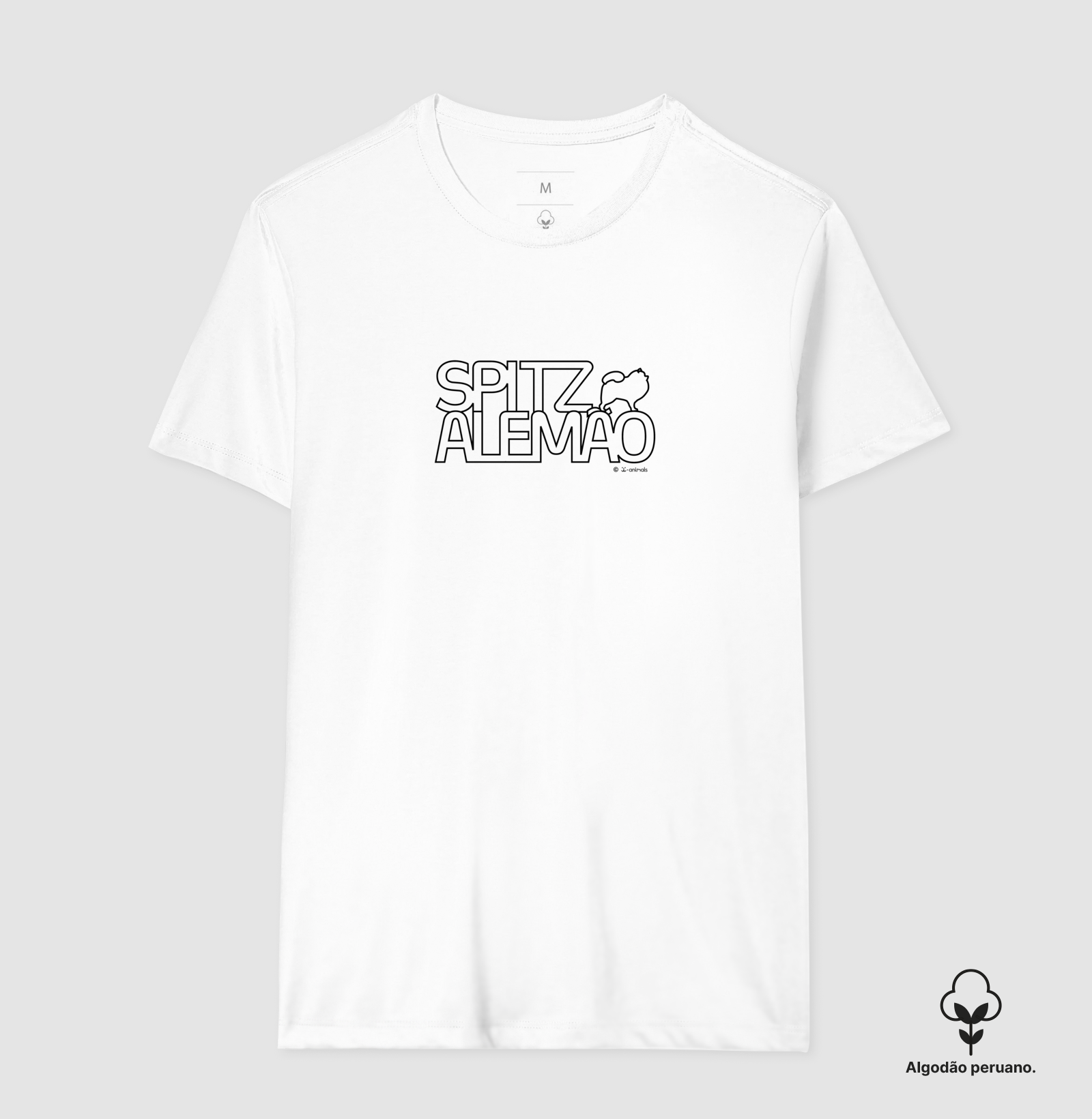 Camiseta Spitz Alemão “INCA SOFT” - Identidade
