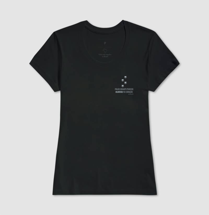 Camiseta Patas Deixam Marcas - Coleção Afeto