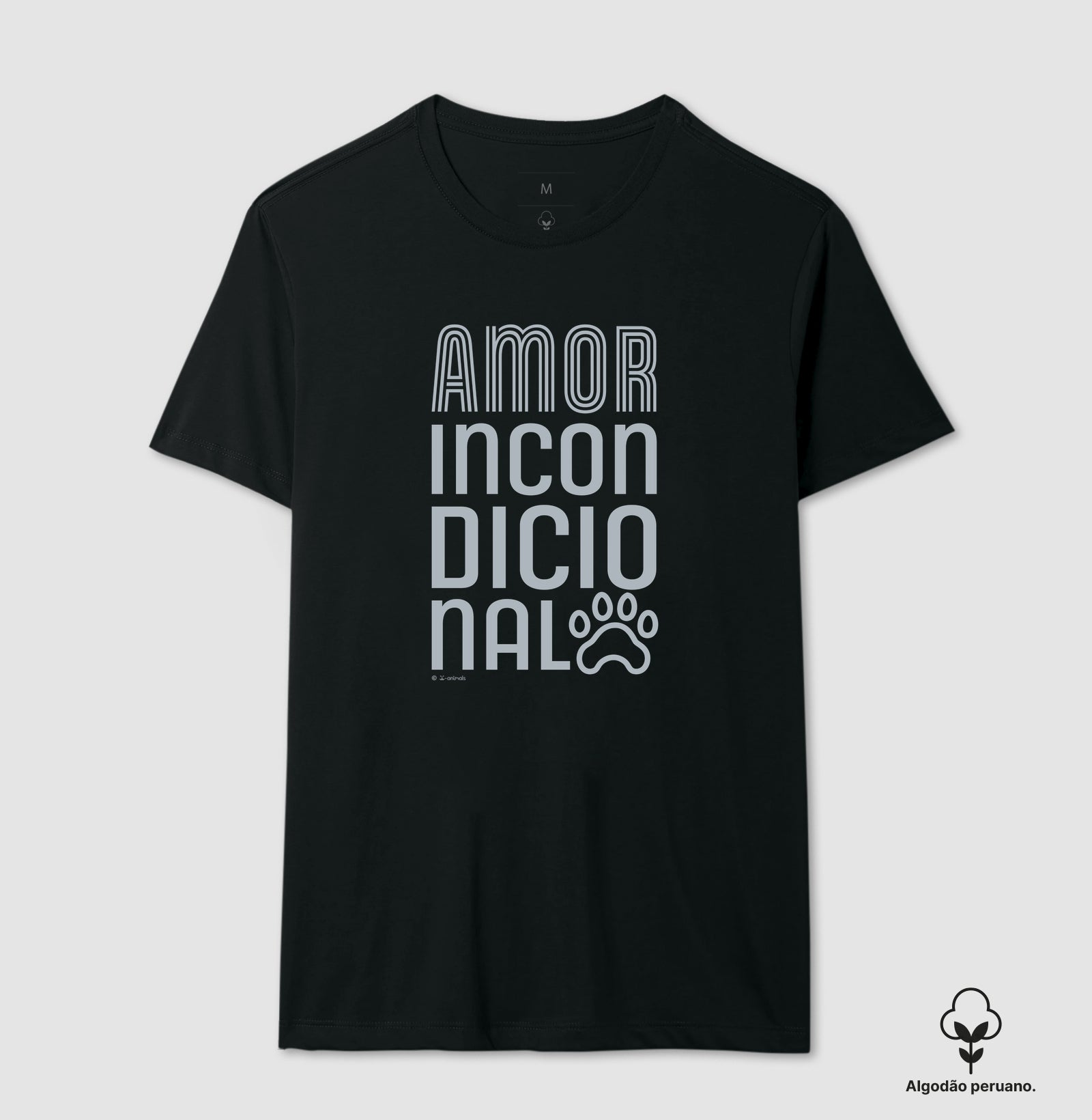 Camiseta “INCA SOFT” Amor Incondicional - Coleção AFETO