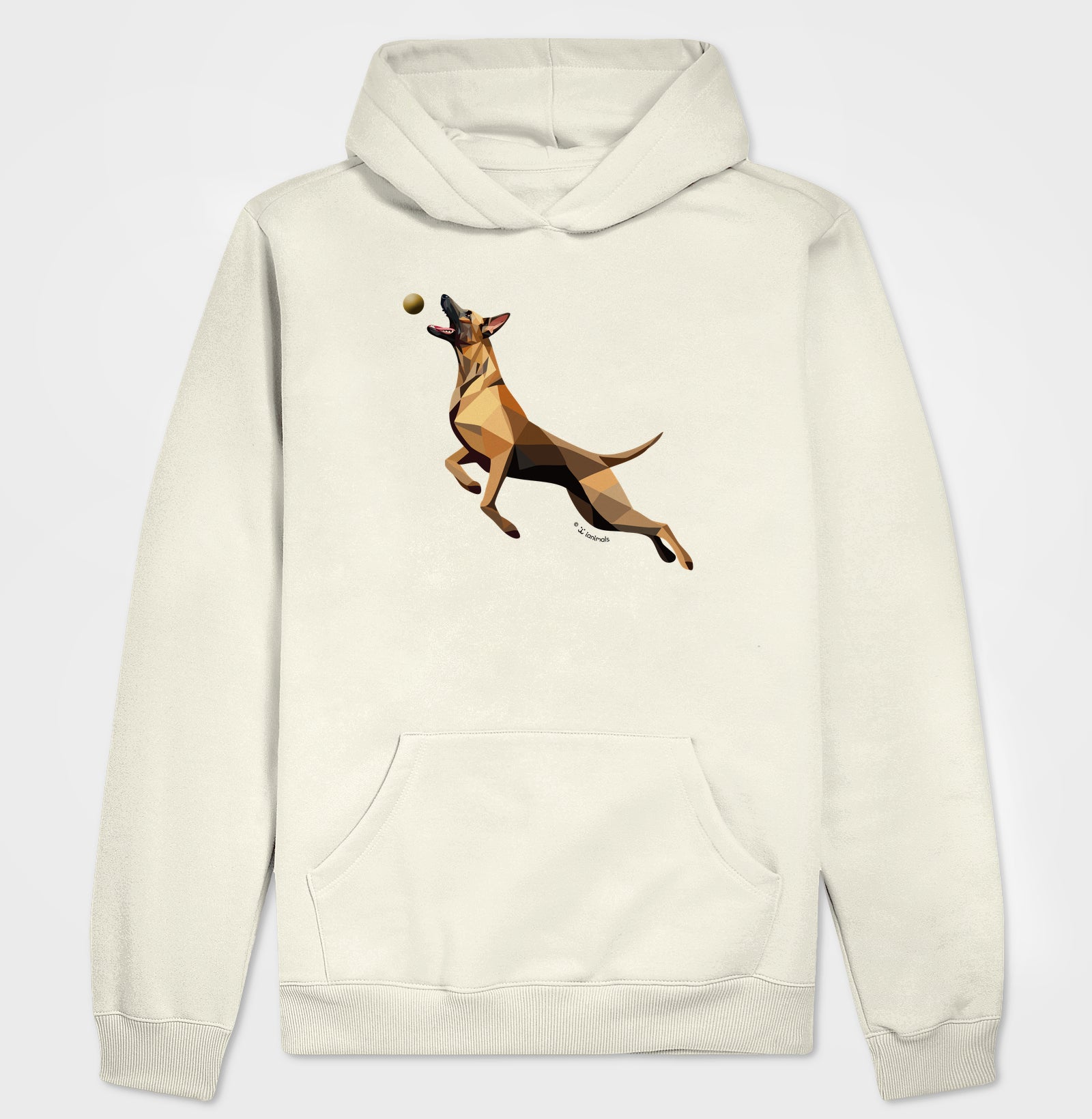Moletom com Capuz Malinois O Pulo - Perfil/Geoma