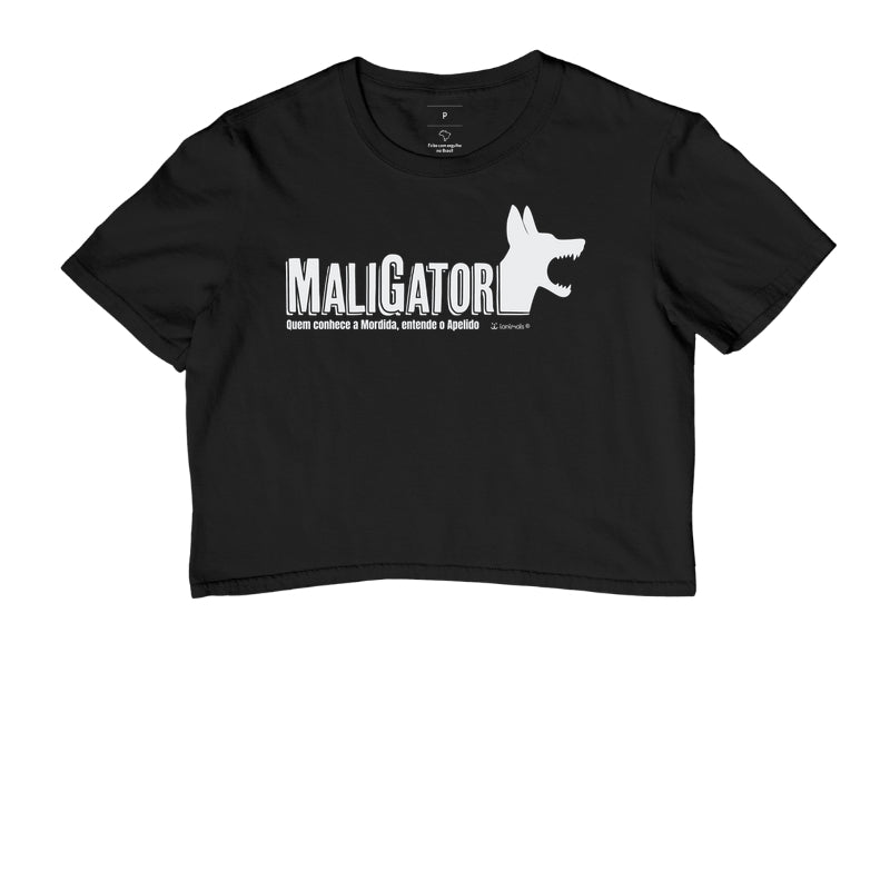 Camiseta Cropped Malinois Maligator - Essência