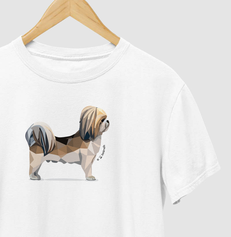 Camiseta Shih Tzu Perfil - Geoma