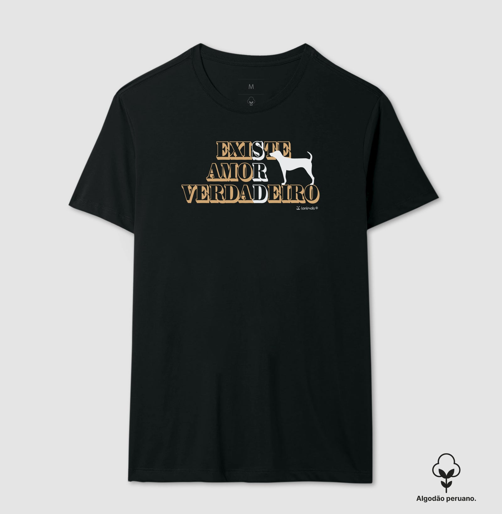 Camiseta INCA SOFT SRD Existe Amor Verdadeiro - Essência