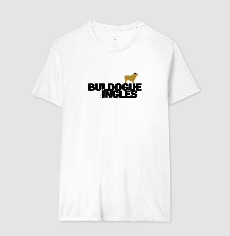 Camiseta Buldogue Inglês - Coleção Identidade