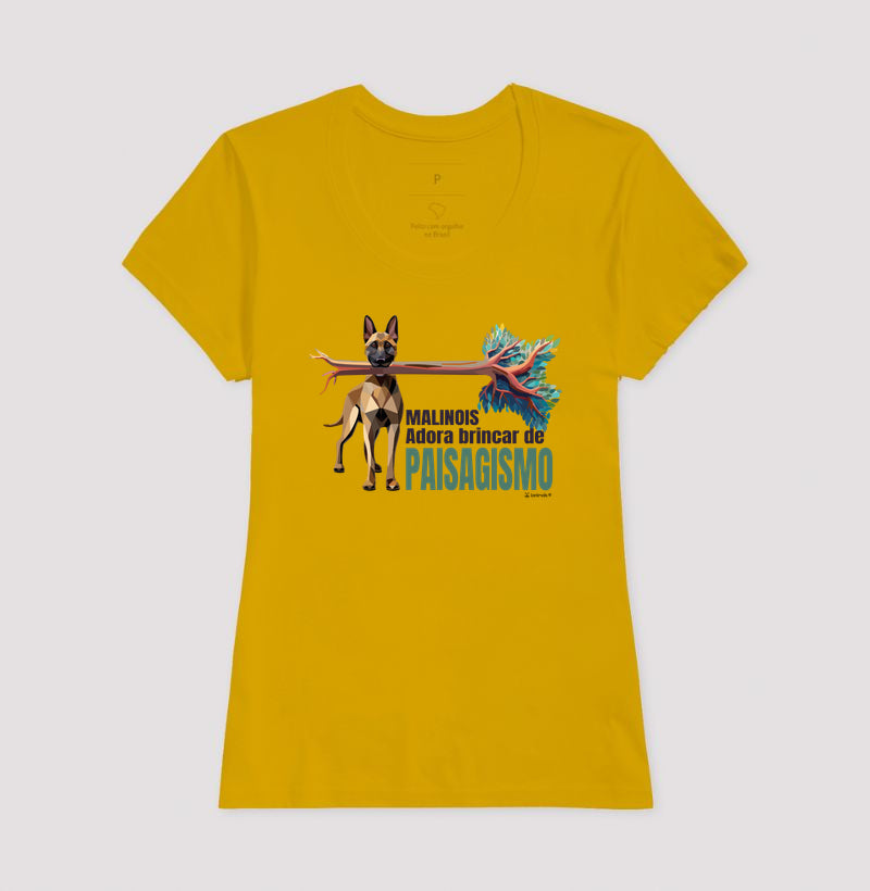 Camiseta Malinois Paisagismo - Essência
