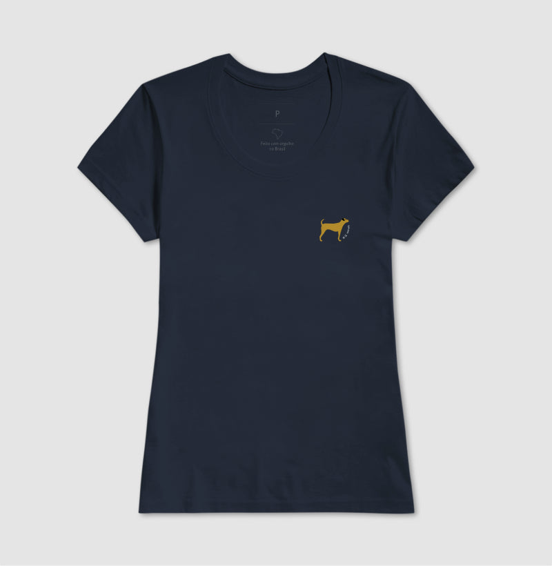 Camiseta Cachorro Caramelo - Perfil / Side