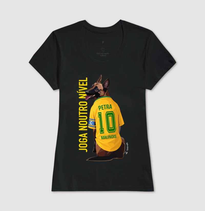 Camiseta Malinois Jogador na Copa Essência - Personalizada