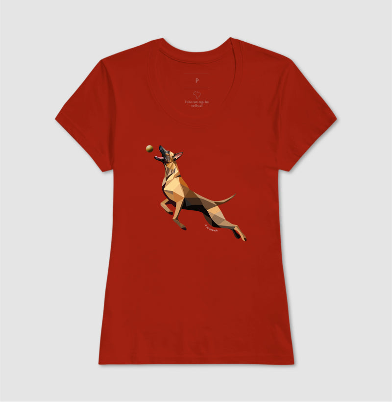 Camiseta Malinois O Pulo - Perfil/Geoma