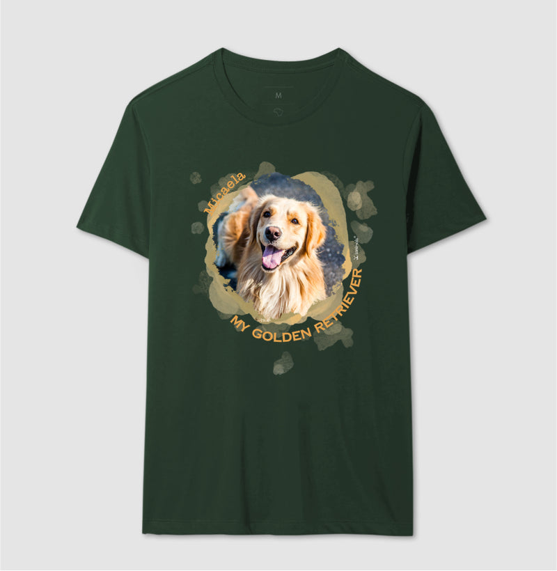 Camiseta Foto Pet - Fluid Splash - Personalizada | iAnimals