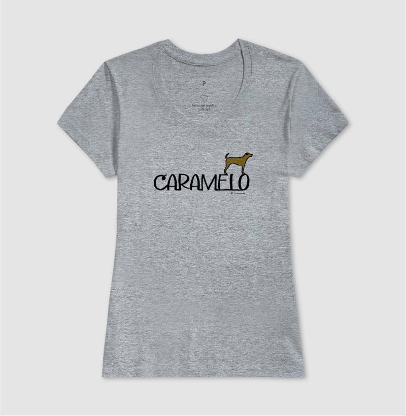 Camiseta Cachorro Caramelo - Coleção Identidade