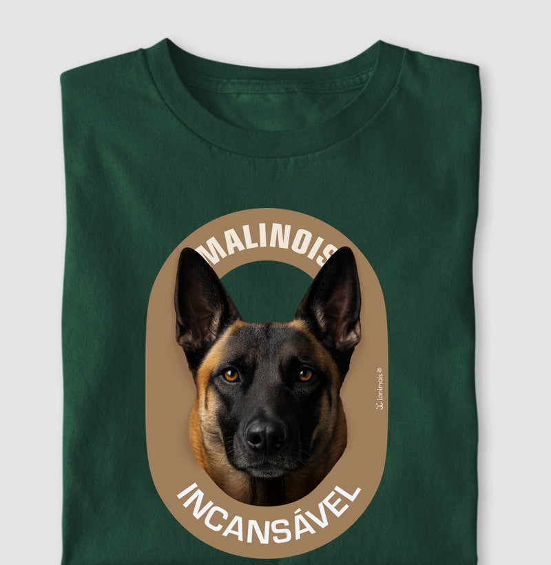 Camiseta Malinois Incansável - Essência
