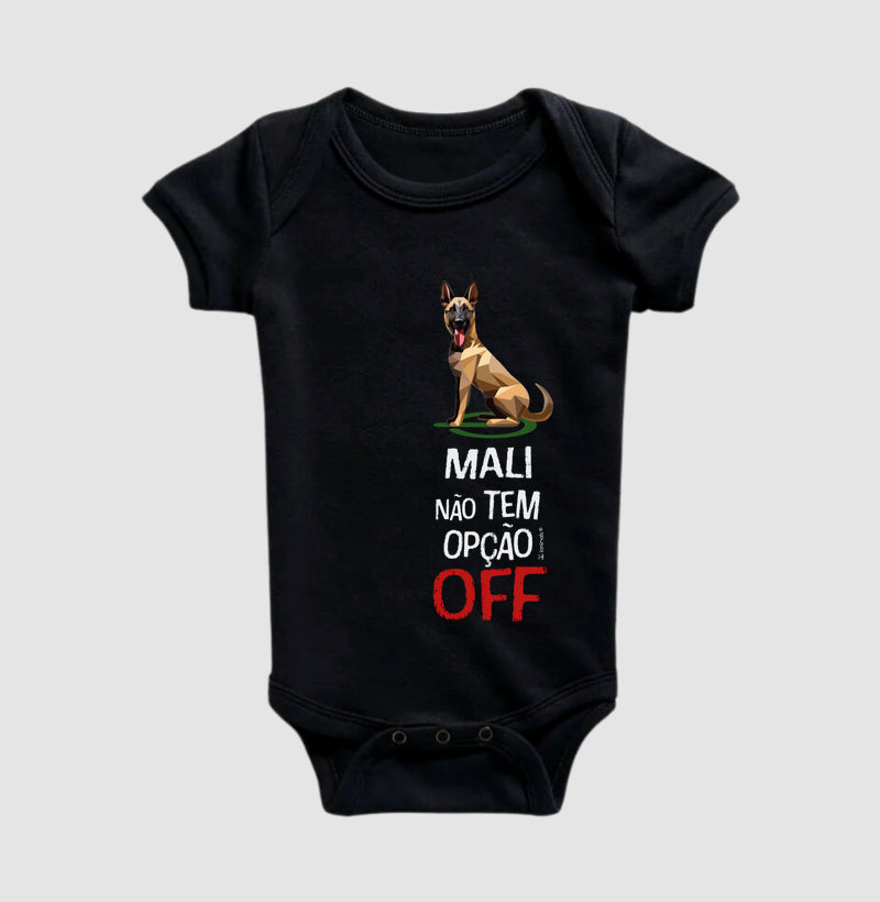 Body Infantil Malinois Não Tem Off - Essência