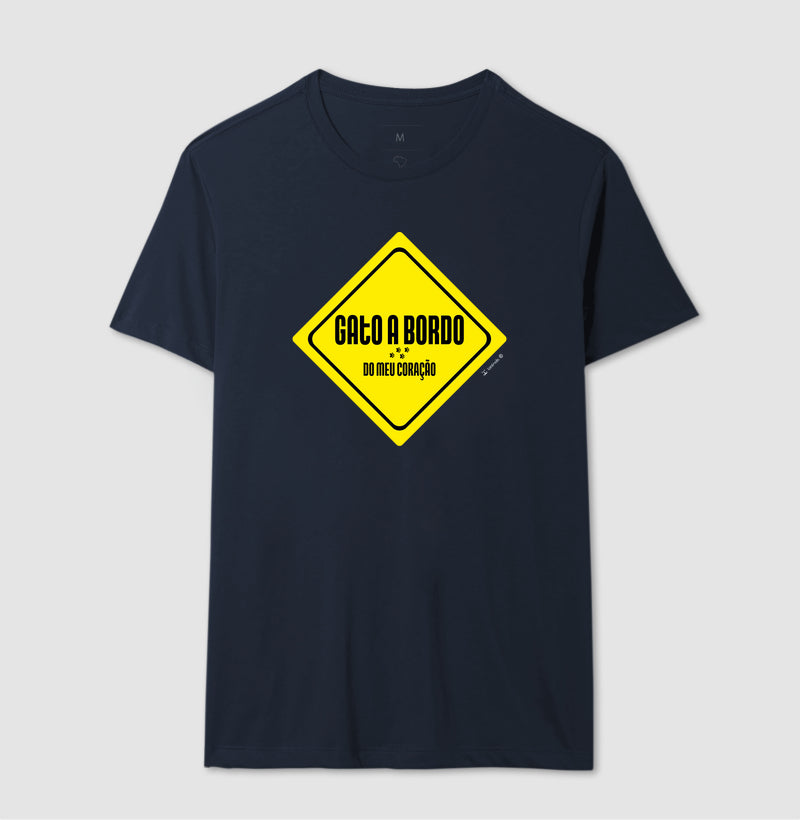 Camiseta Gato a Bordo - Afeto