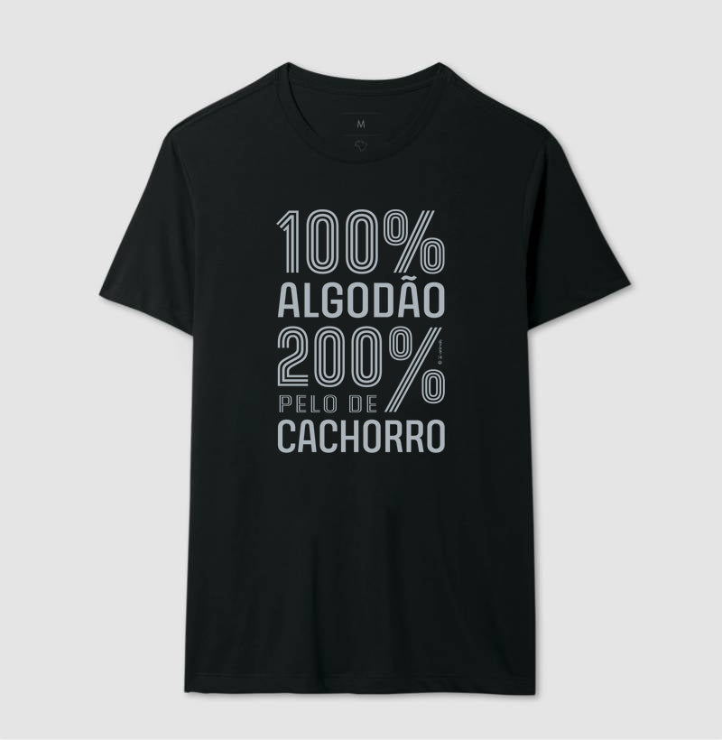 Camiseta 200% pelo de Cachorro - Coleção AFETO