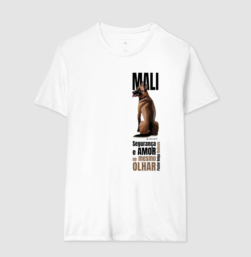 Camiseta Malinois - Olhar - Essência