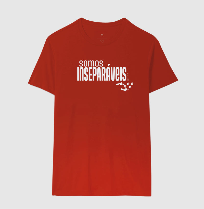 Camiseta Somos Inseparáveis - Afeto