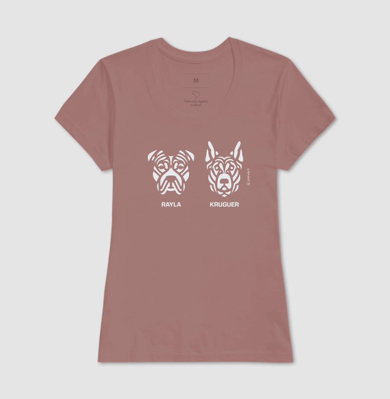 Camiseta Tribal Silvana Farias - Personalizada