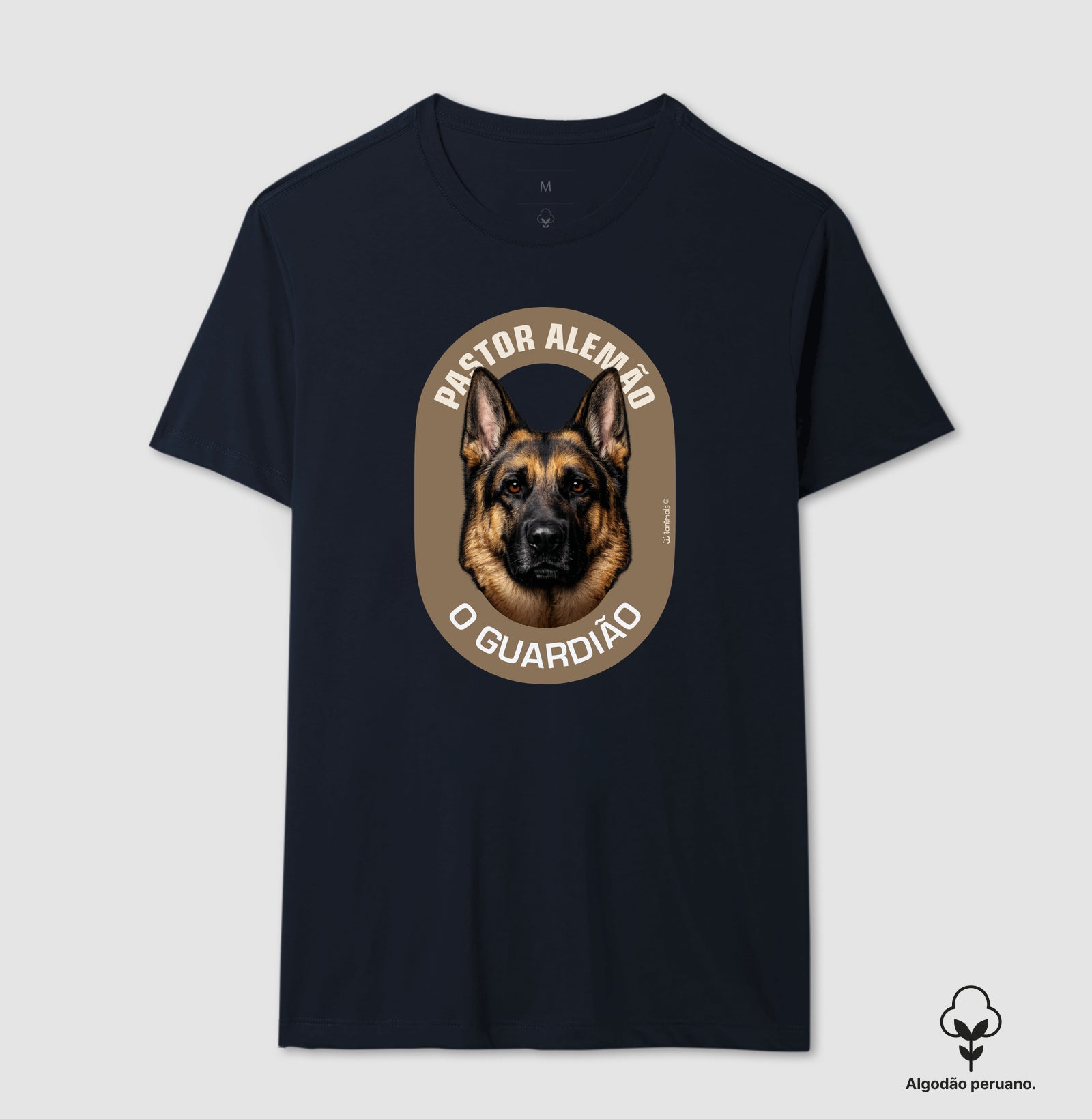 Camiseta INCA SOFT - Pastor Alemão O Guardião - Essência