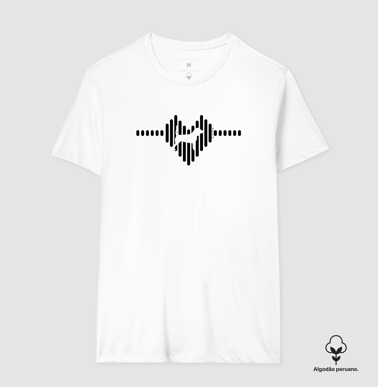 Camiseta Beagle / INCA SOFT - Coleção Coração