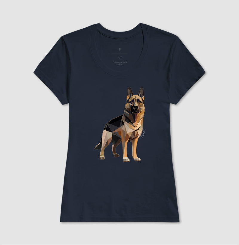 Camiseta Pastor Alemão Postura - Geoma
